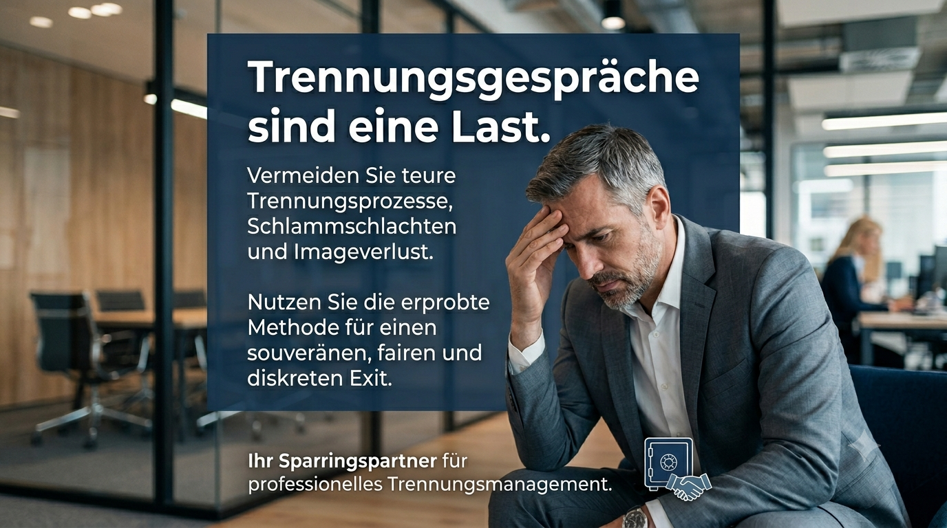 Wer ein Kündigungsgespräch aus Angst aufschiebt oder unvorbereitet führt, zahlt am Ende den dreifachen Preis.
